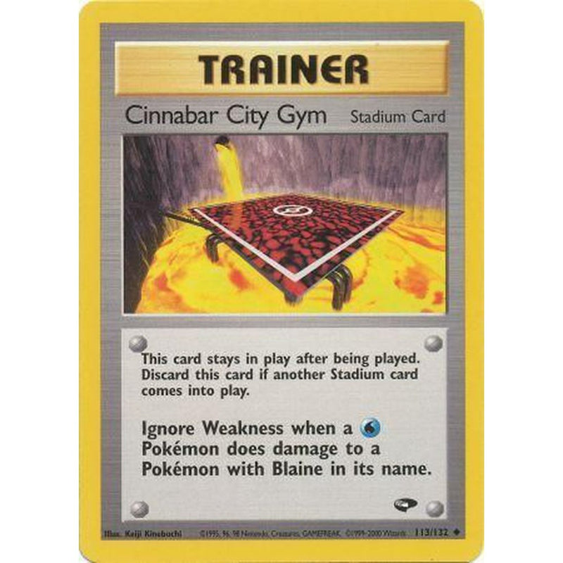 Cinnabar City Gym - 113/132 - Uncommon Unlimited