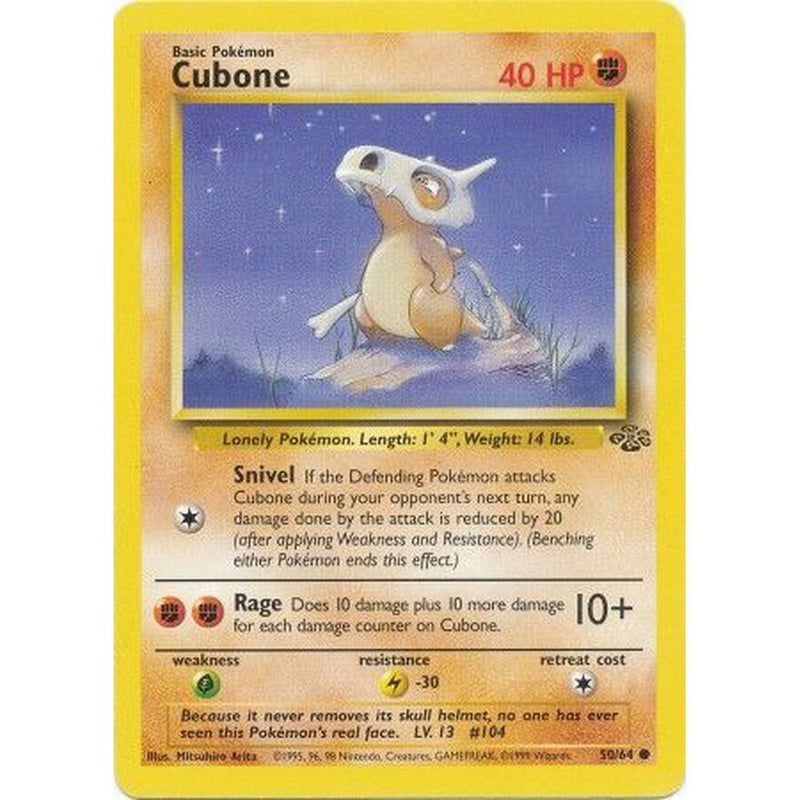 Cubone - 50/64 - Common Unlimited