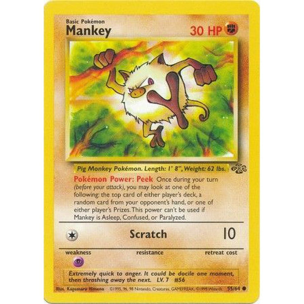 Mankey - 55/64 - Common Unlimited