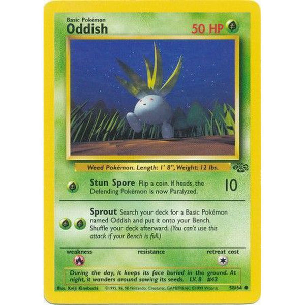 Oddish - 58/64 - Common Unlimited