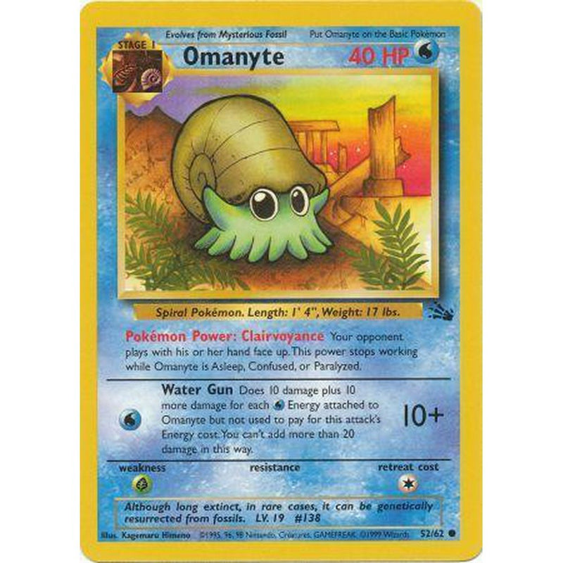 Omanyte - 52/62 - Common Unlimited