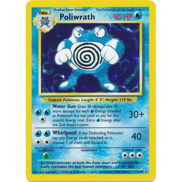Poliwrath - 13/102 - Holo Unlimited