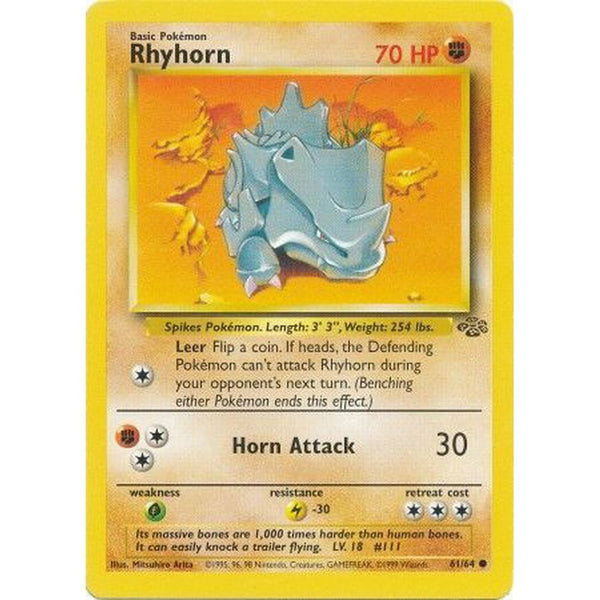 Rhyhorn - 61/64 - Common Unlimited