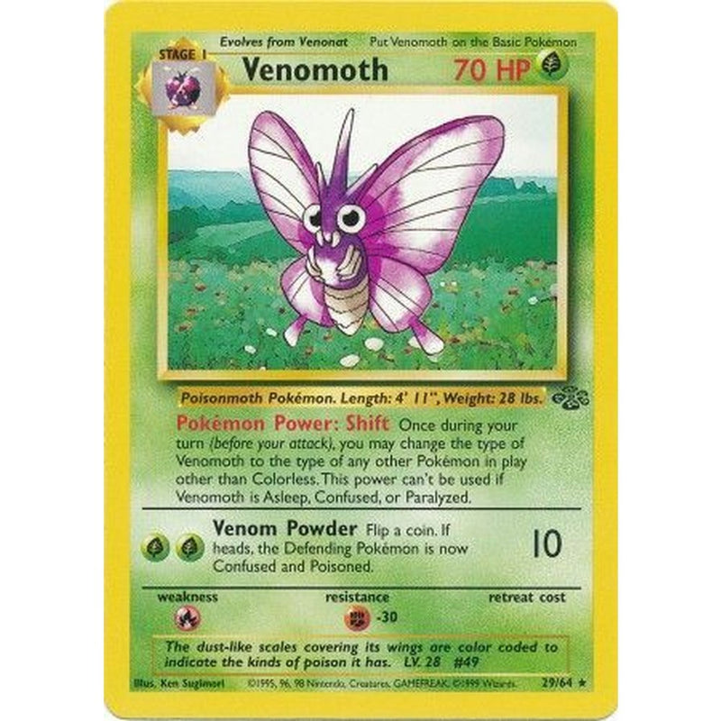 Venomoth - 29/64 - Rare Unlimited