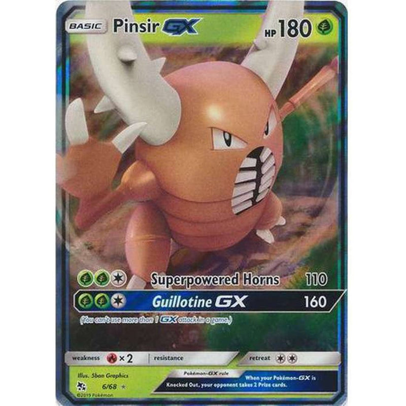 Pinsir GX - 6/68 - Ultra Rare