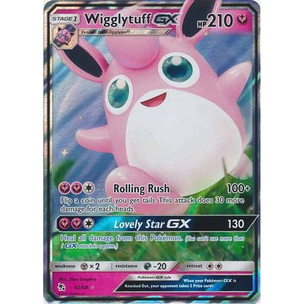 Wigglytuff GX - 42/68 - Ultra Rare