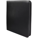 ULTRA PRO - 12-Pocket Zippered PRO-Binder - Black
