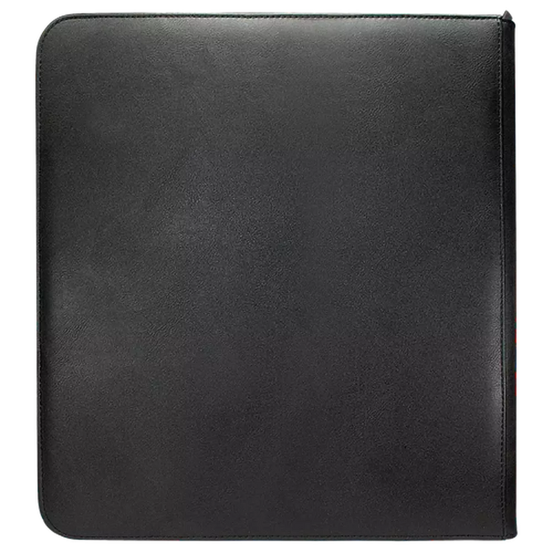 ULTRA PRO - 12-Pocket Zippered PRO-Binder - Black
