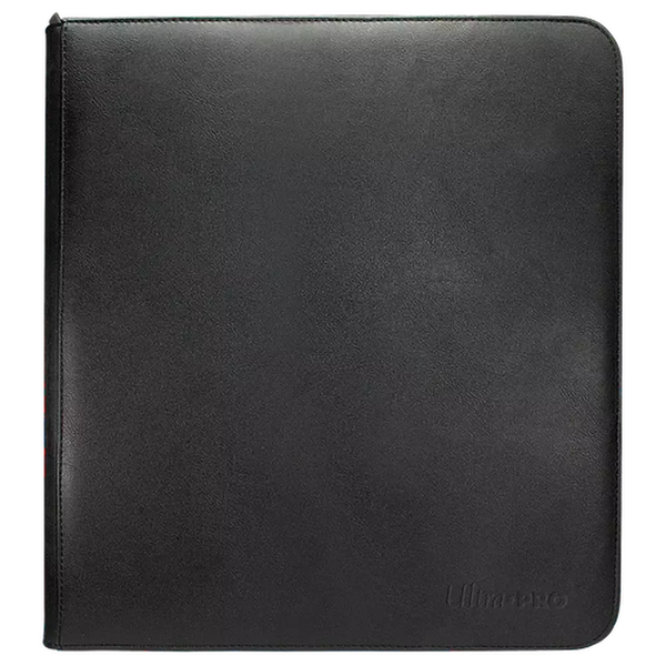 ULTRA PRO - 12-Pocket Zippered PRO-Binder - Black