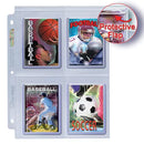 Plastlomme 4 Pocket Toploader - 100stk