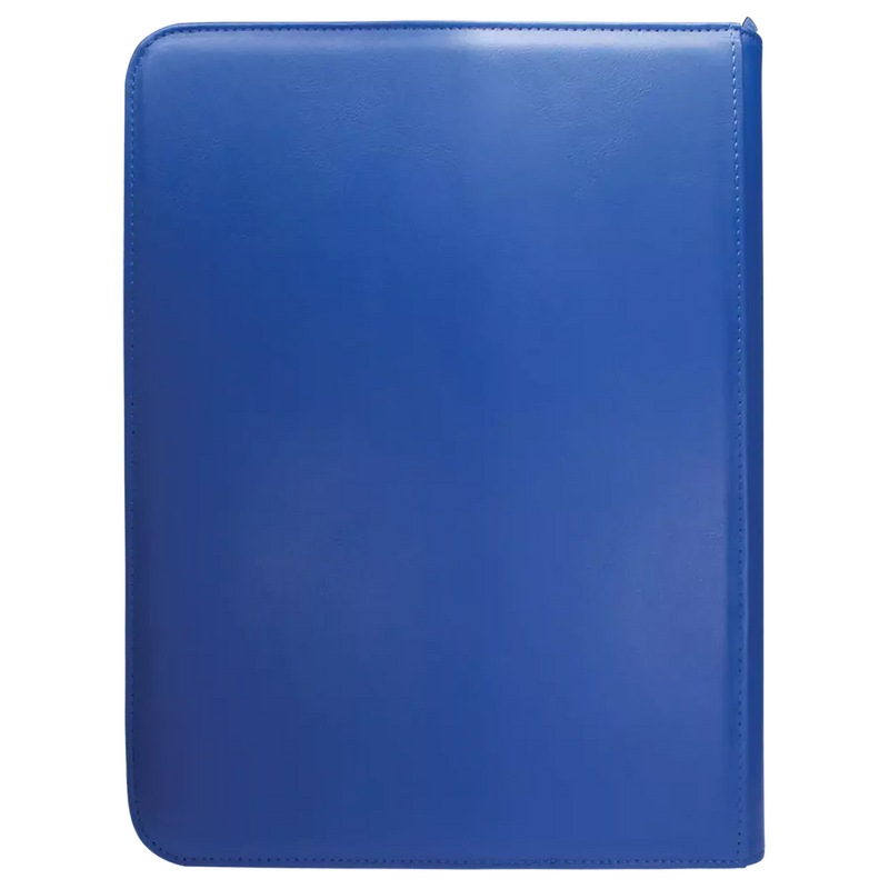 Premium 9-Pocket Zippered Blue PRO-Binder