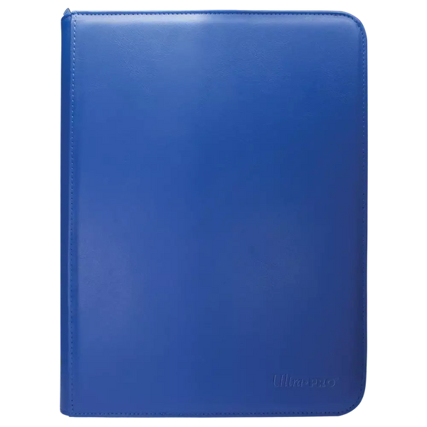 Premium 9-Pocket Zippered Blue PRO-Binder