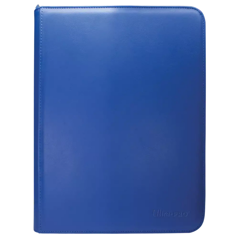 Premium 9-Pocket Zippered Blue PRO-Binder