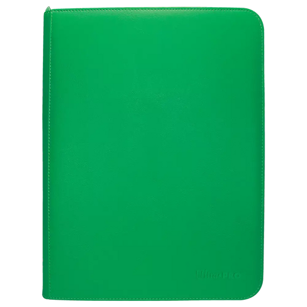 Premium 9-Pocket Zippered Green PRO-Binder