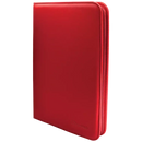 Premium 9-Pocket Zippered Red PRO-Binder
