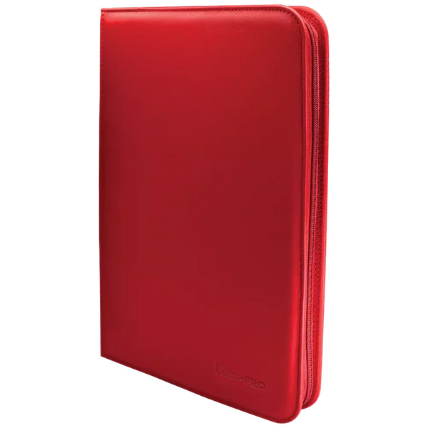 Premium 9-Pocket Zippered Red PRO-Binder