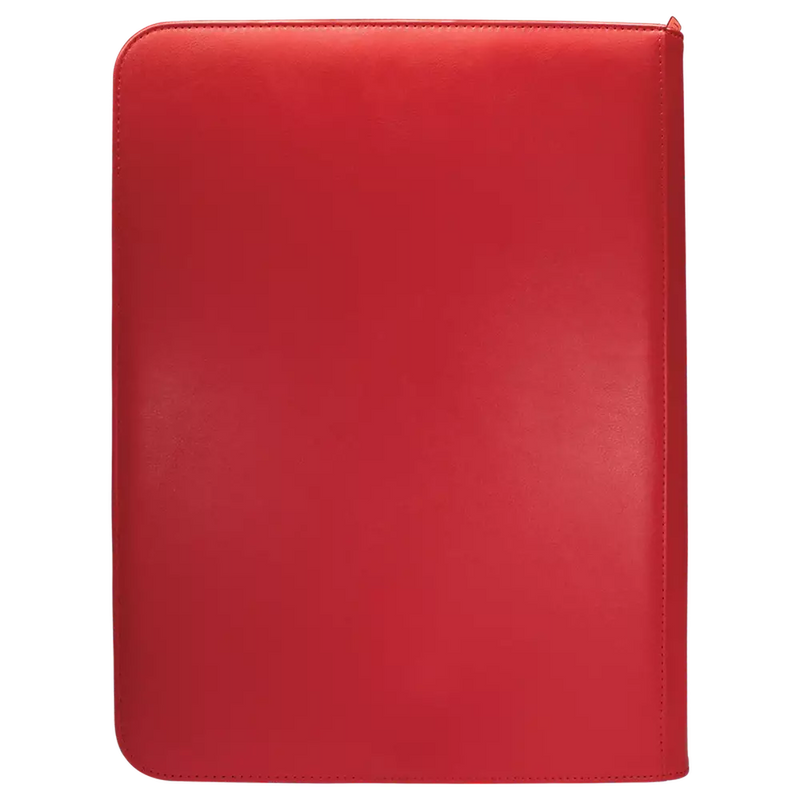 Premium 9-Pocket Zippered Red PRO-Binder