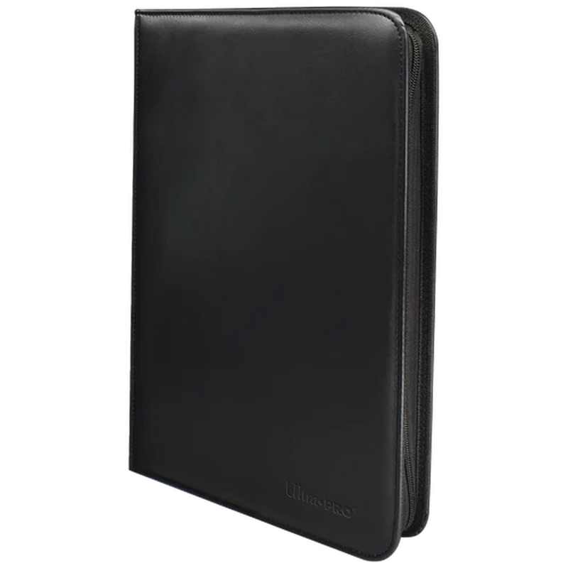 Premium 9-Pocket Zippered Black PRO-Binder