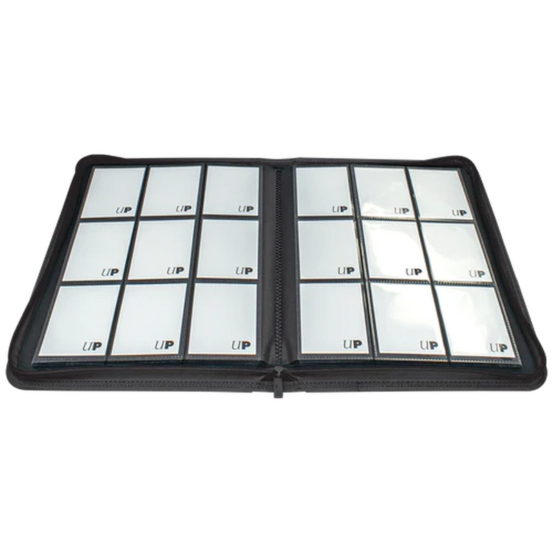 Premium 9-Pocket Zippered Black PRO-Binder