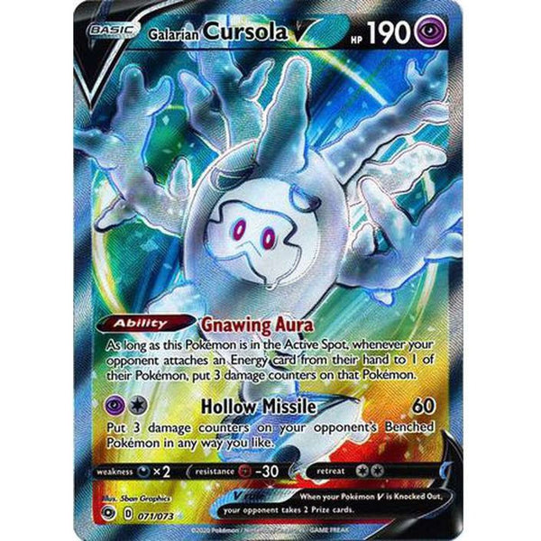 Galarian Cursola V - 071/073 - Full Art Ultra Rare