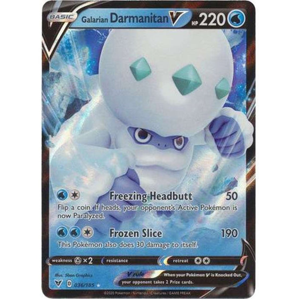 Galarian Darmanitan V - 036/185 - Ultra Rare