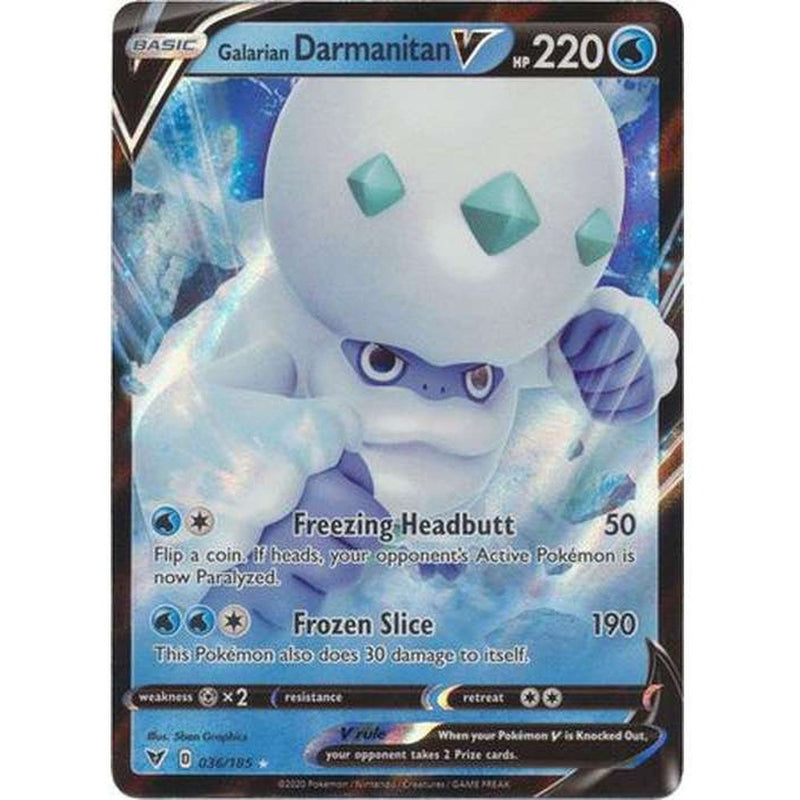 Galarian Darmanitan V - 036/185 - Ultra Rare