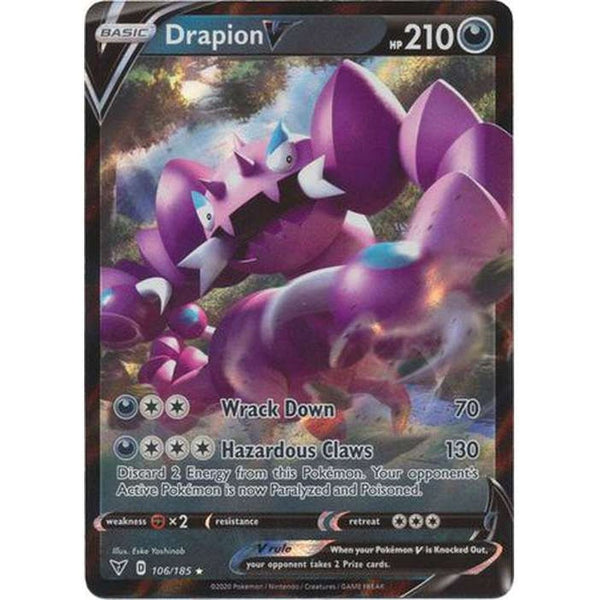 Drapion V - 106/185 - Ultra Rare