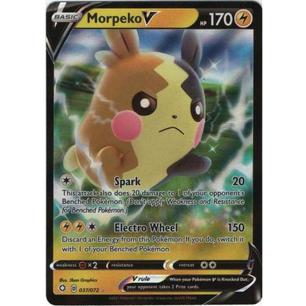 Morpeko V - 37/72 - Ultra Rare