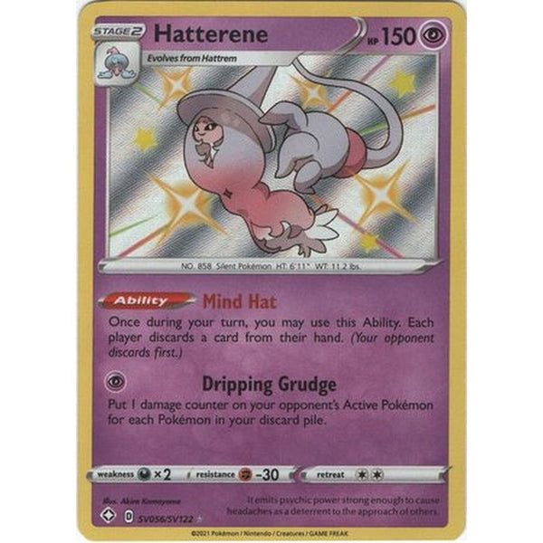 Hatterene - SV56/SV122 - Shiny Rare