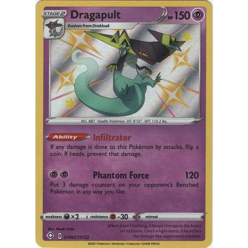 Dragapult - SV62/SV122 - Shiny Rare