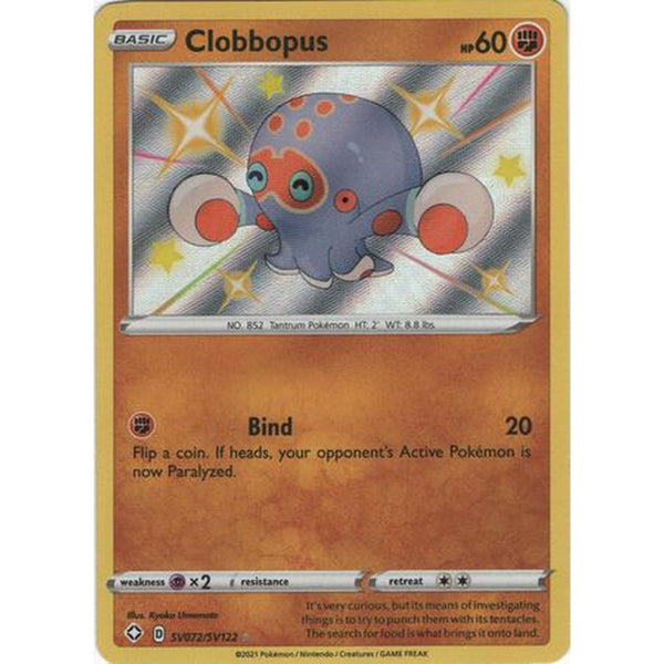Clobbopus - SV72/SV122 - Shiny Rare