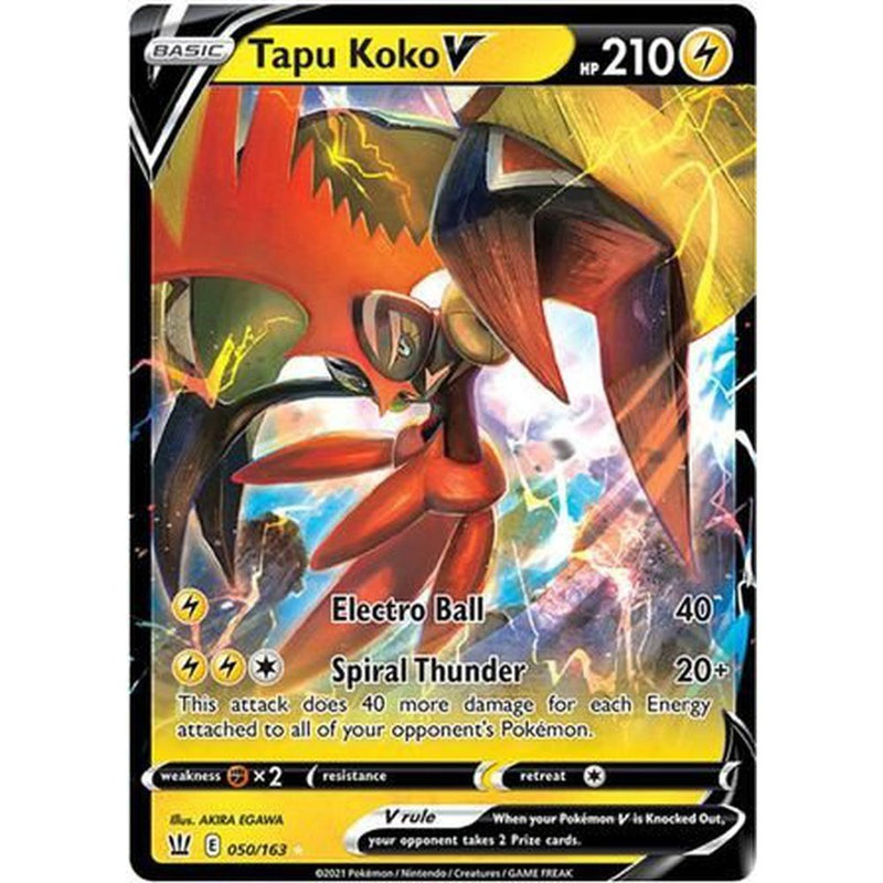 Tapu Koko V - 050/163 - Ultra Rare