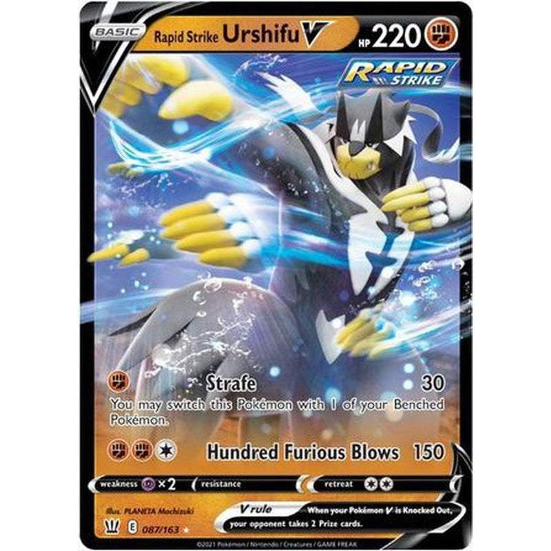 Rapid Strike Urshifu V - 087/163 - Ultra Rare