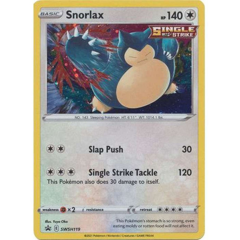 Snorlax - SWSH119 - Promo