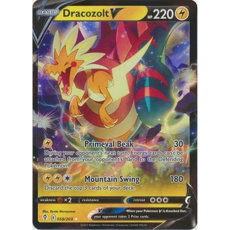 Dracozolt V - 058/203 - Ultra Rare