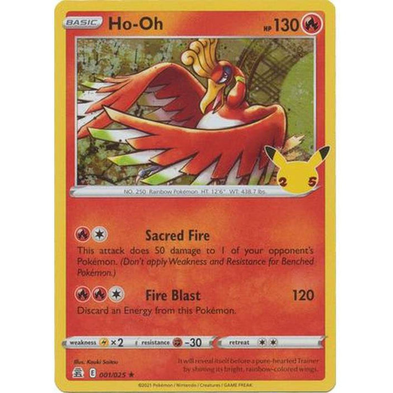 Ho-Oh - 1/25 - Holo Rare
