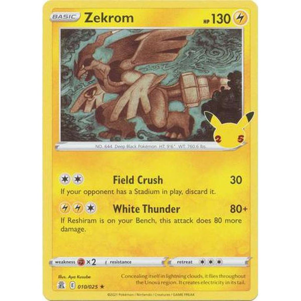 Zekrom - 10/25 - Holo Rare
