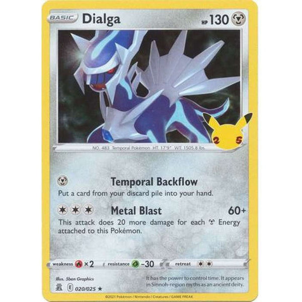 Dialga - 20/25 - Holo Rare