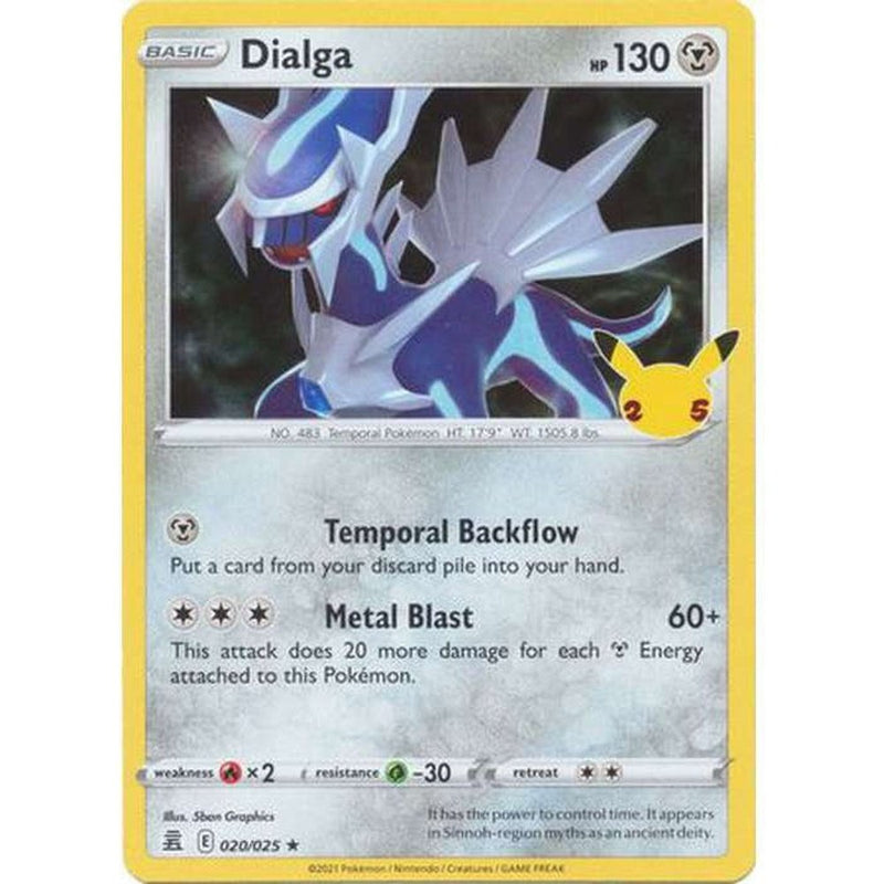 Dialga - 20/25 - Holo Rare