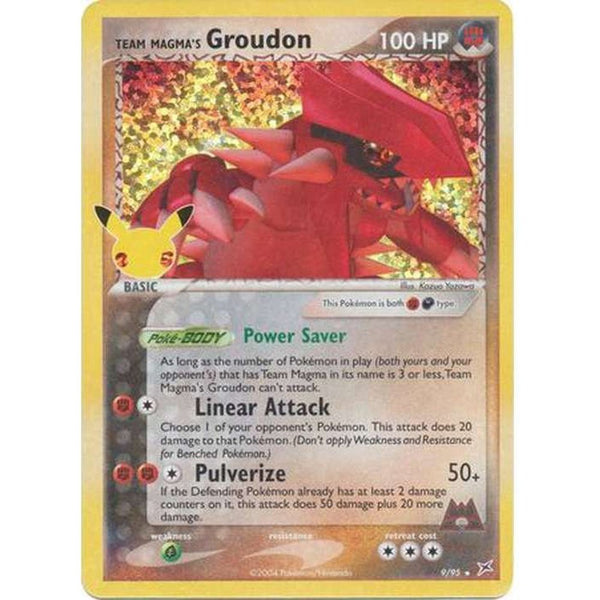 Team Magma's Groudon - 9/95 - Holo Rare Classic Collection