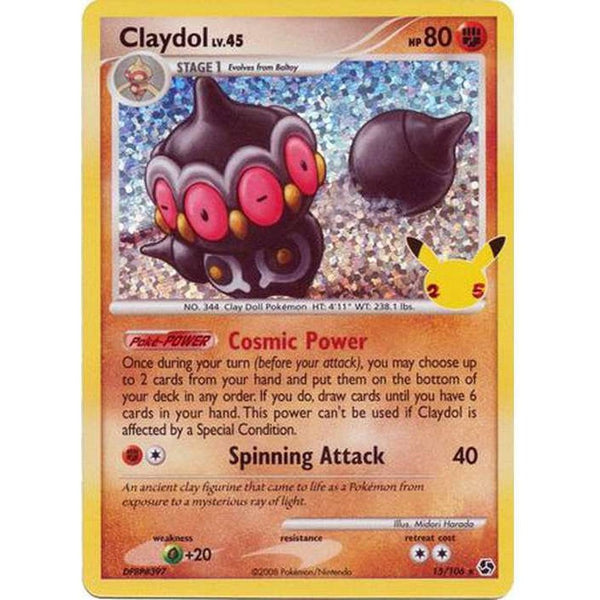 Claydol - 15/106 - Holo Rare Classic Collection