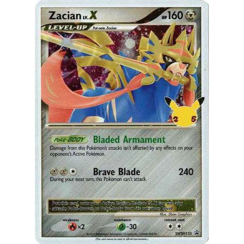 Zacian LV.X - SWSH135 - Promo