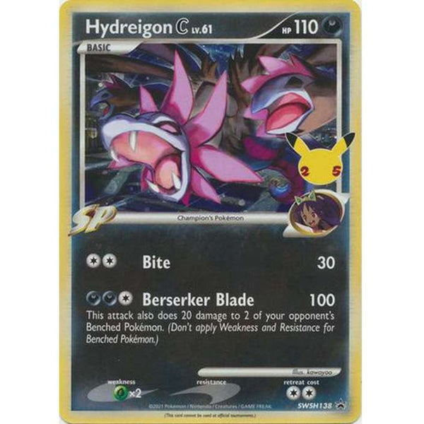 Hydreigon C - SWSH138 - Holo Promo