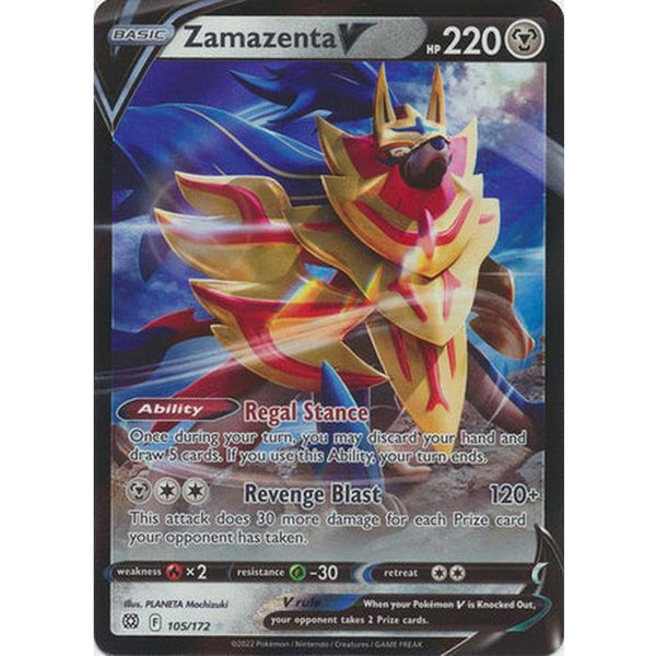 Zamazenta V - 105/172 - Ultra Rare