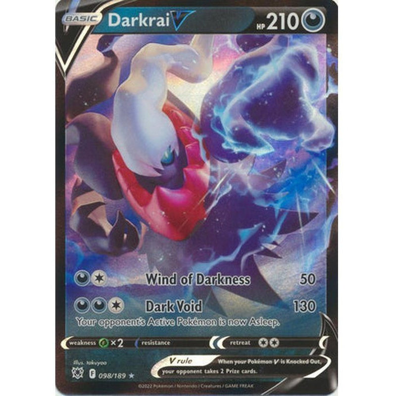 Darkrai V - 098/189 - Ultra Rare