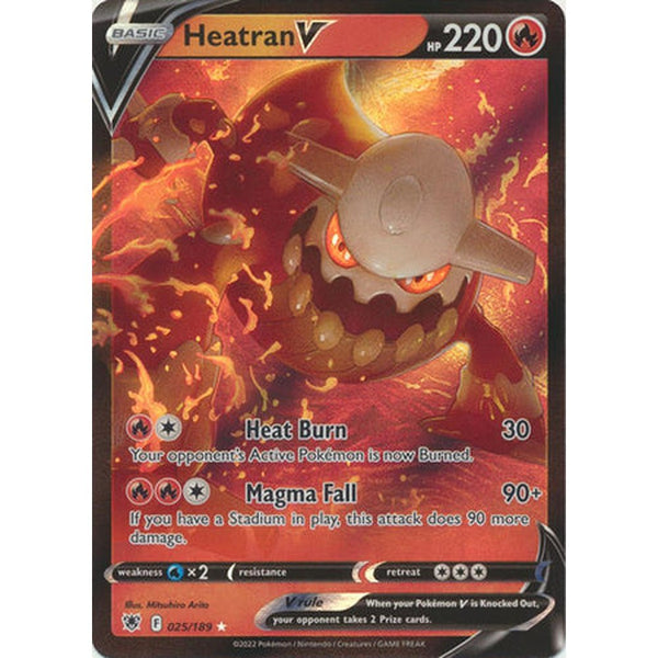 Heatran V - 025/189 - Ultra Rare