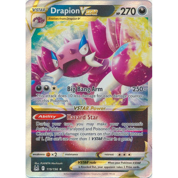Drapion VSTAR - 119/196 - Ultra Rare