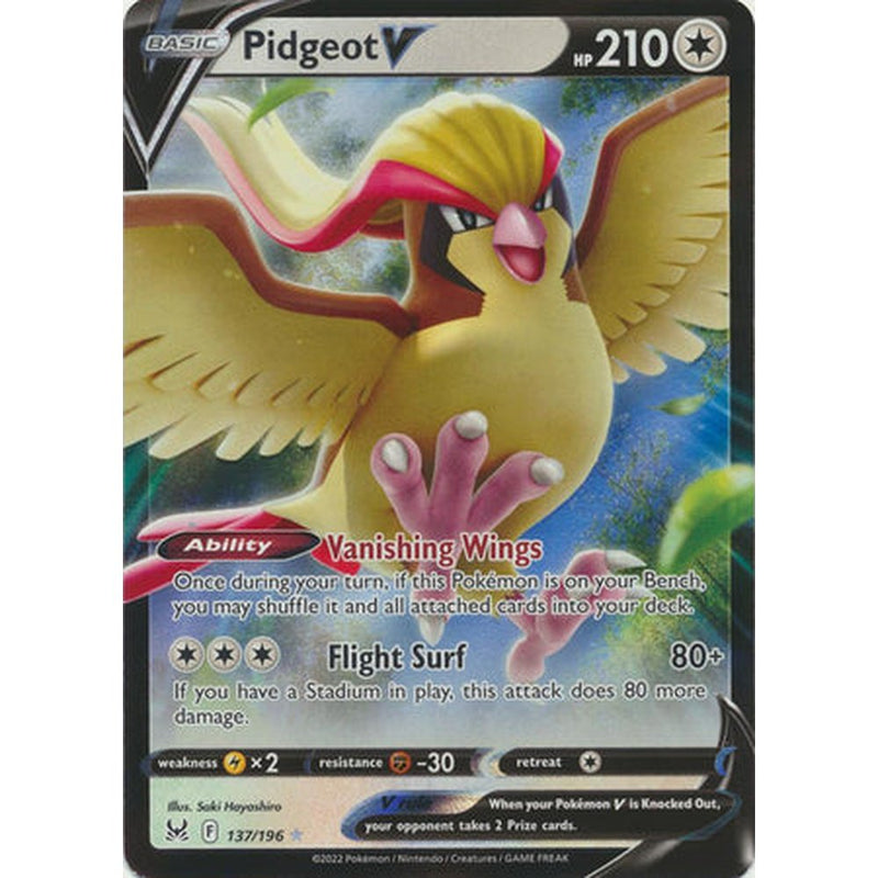 Pidgeot V - 137/196 - Ultra Rare