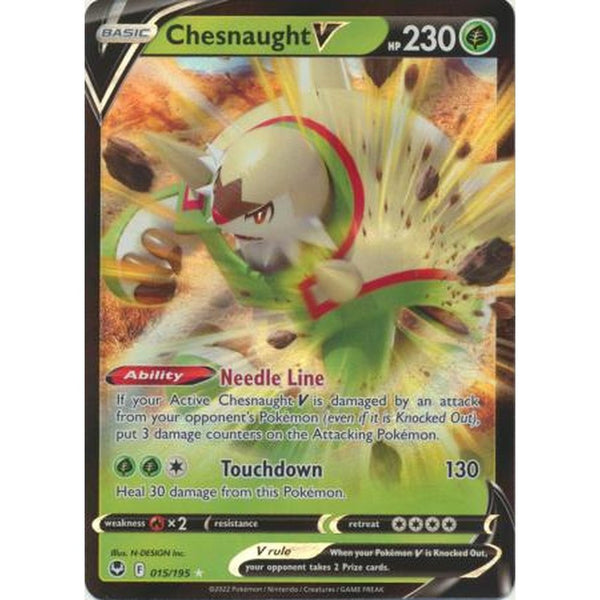 Chesnaught V - 015/195 - Ultra Rare