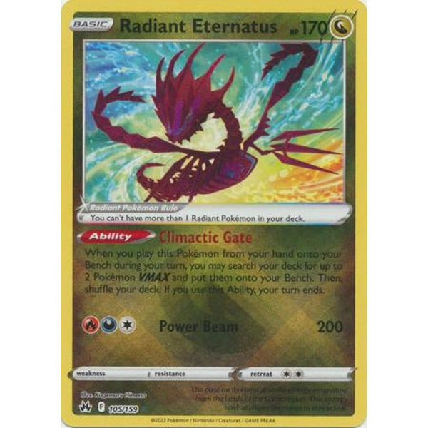 Radiant Eternatus - 105/159 - Radiant Rare